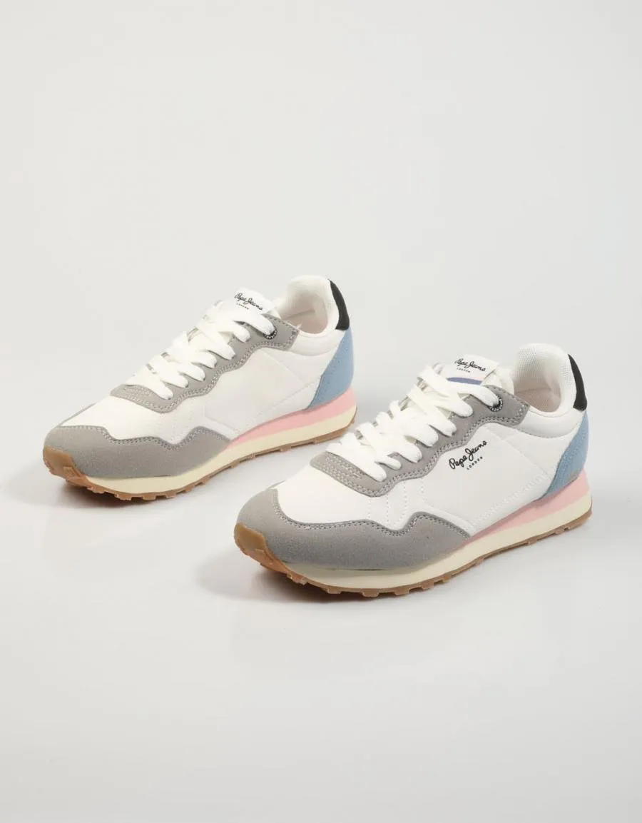  zapatillas PEPE JEANS Natch One W Pls31519 en Blanco 83104