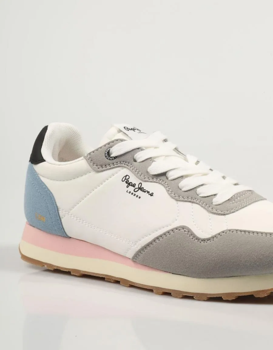  zapatillas PEPE JEANS Natch One W Pls31519 en Blanco 83104