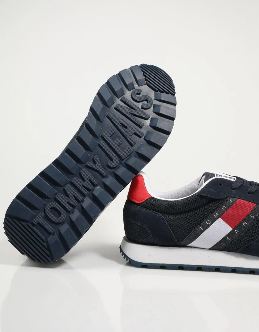  zapatillas TOMMY HILFIGER Tommy Jeans Retro Runner Mix en Azul marino 78571